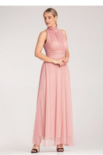 Cocktailkjole Figl til dame fra MS StyleHaven, laget av polyester, farge Svart, størrelse S/M, med sleeveless ermer, perfekt til dress
