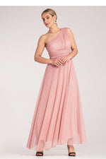 Aftenkjole Figl til dame fra MS StyleHaven, laget av polyester, farge Svart, størrelse S/M, med sleeveless ermer, perfekt til dress