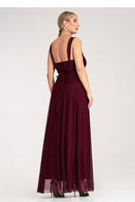 Aftenkjole Figl til dame fra MS StyleHaven, laget av polyester, farge Svart, størrelse S/M, med sleeveless ermer, perfekt til dress