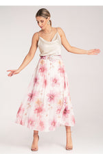 Skjørt Figl til dame fra MS StyleHaven, laget av polyester, farge Grønn, størrelse S/M, med 3-4; long ermer, perfekt til dress