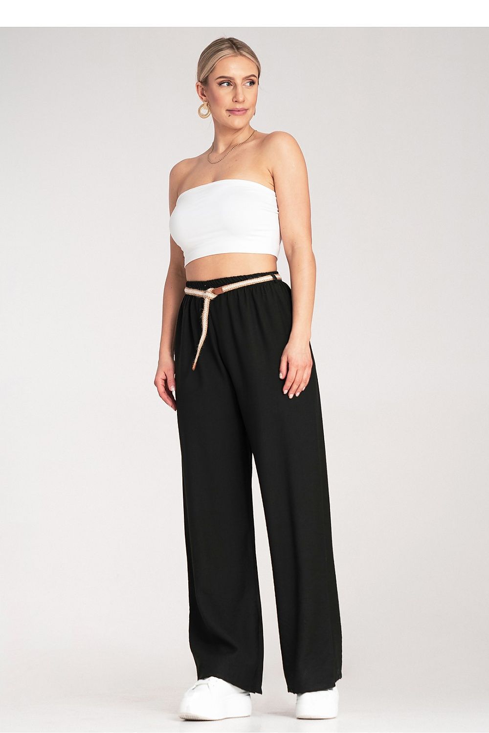 Damebukser Figl til dame fra MS StyleHaven, laget av Viskose, farge Svart, størrelse S/M, med 3-4; long ermer, perfekt til dress