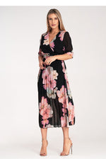 Dagkjole Figl til dame fra MS StyleHaven, laget av polyester, farge Hvit, størrelse S/M, med 45720 ermer, perfekt til dress