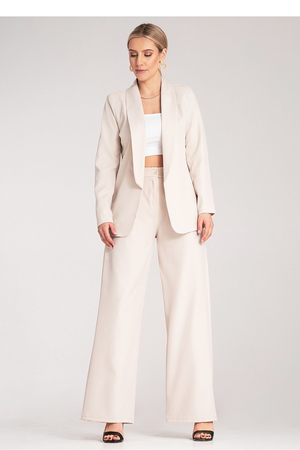 Jakke Figl til dame fra MS StyleHaven, laget av polyester, farge Svart, størrelse S/M, med long ermer, perfekt til dress