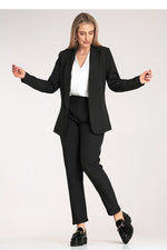 Jakke Figl til dame fra MS StyleHaven, laget av polyester, farge Svart, størrelse S/M, med long ermer, perfekt til dress
