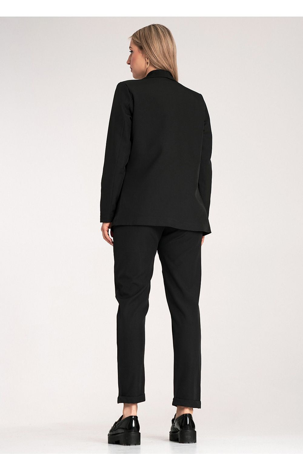 Jakke Figl til dame fra MS StyleHaven, laget av polyester, farge Svart, størrelse S/M, med long ermer, perfekt til dress