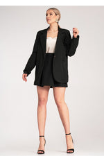 Jakke Figl til dame fra MS StyleHaven, laget av polyester, farge Svart, størrelse S/M, med long ermer, perfekt til dress