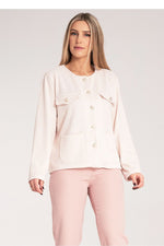 Jakke Figl til dame fra MS StyleHaven, laget av polyester; tweed, farge Svart, størrelse S/M, med long ermer, perfekt til dress