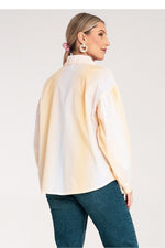 Langermet skjorte Figl til dame fra MS StyleHaven, laget av polyester, farge Gul, størrelse S/M, med long ermer, perfekt til dress