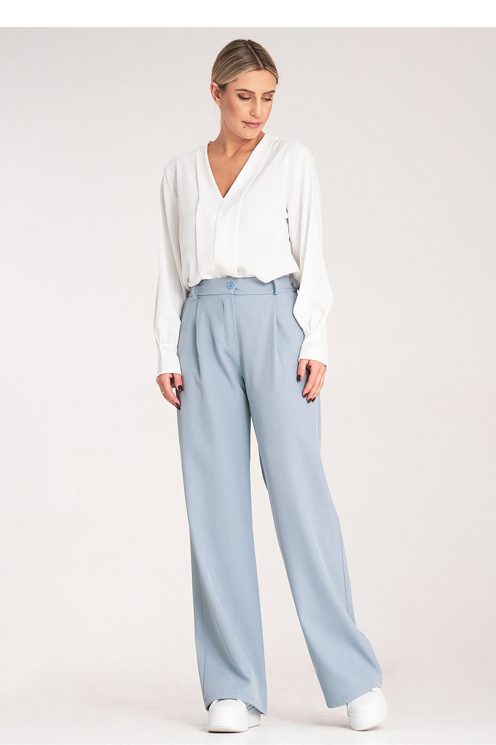 Damebukser Figl til dame fra MS StyleHaven, laget av polyester, farge Rosa, størrelse S/M, med long ermer, perfekt til dress