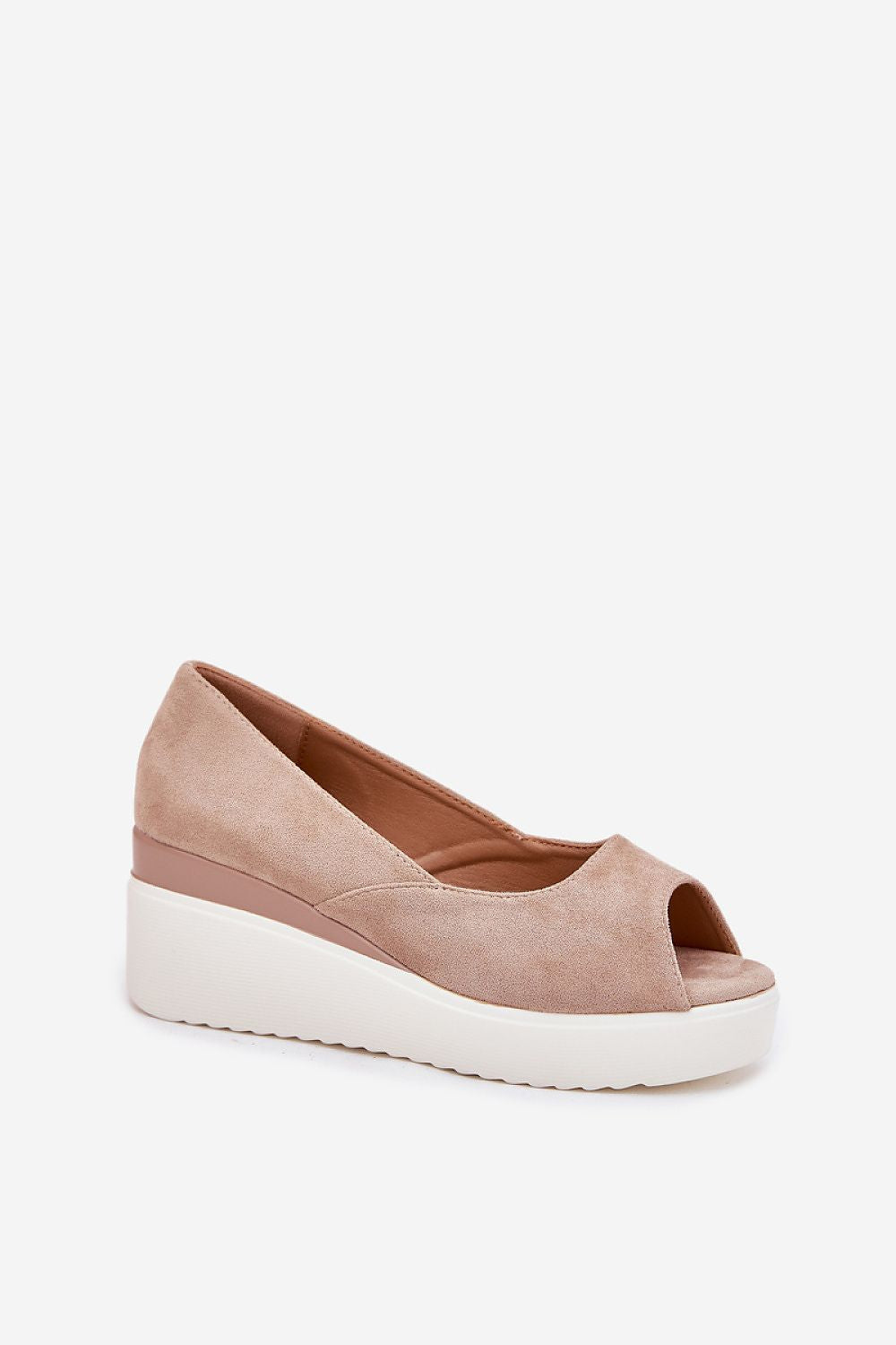 Buskin Step in Style til dame fra MS StyleHaven, laget av Bomull, farge beige, størrelse 37, med short ermer, perfekt til casual