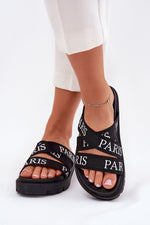 Flip-flops Step in Style til dame fra MS StyleHaven, laget av Bomull, farge Svart, størrelse 38, med short ermer, perfekt til casual