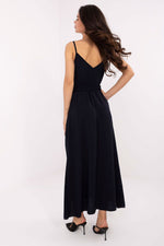 Dagkjole Och Bella til dame fra MS StyleHaven, laget av polyester, farge Marineblå, størrelse M, med strapless ermer