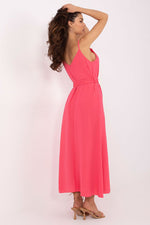 Dagkjole Och Bella til dame fra MS StyleHaven, laget av polyester, farge Rosa, størrelse s, med strapless ermer