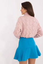 Utsvingt Miniskjørt med Skjulte Shorts - FP til dame fra MS StyleHaven, størrelse L, med long, kjolelengde mini, kjolestil sweater