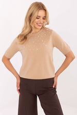  Short sleeve sweater model 216756 Factory Price 