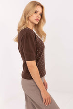  Short sleeve sweater model 216782 Factory Price 