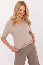  Short sleeve sweater model 217332 Factory Price 