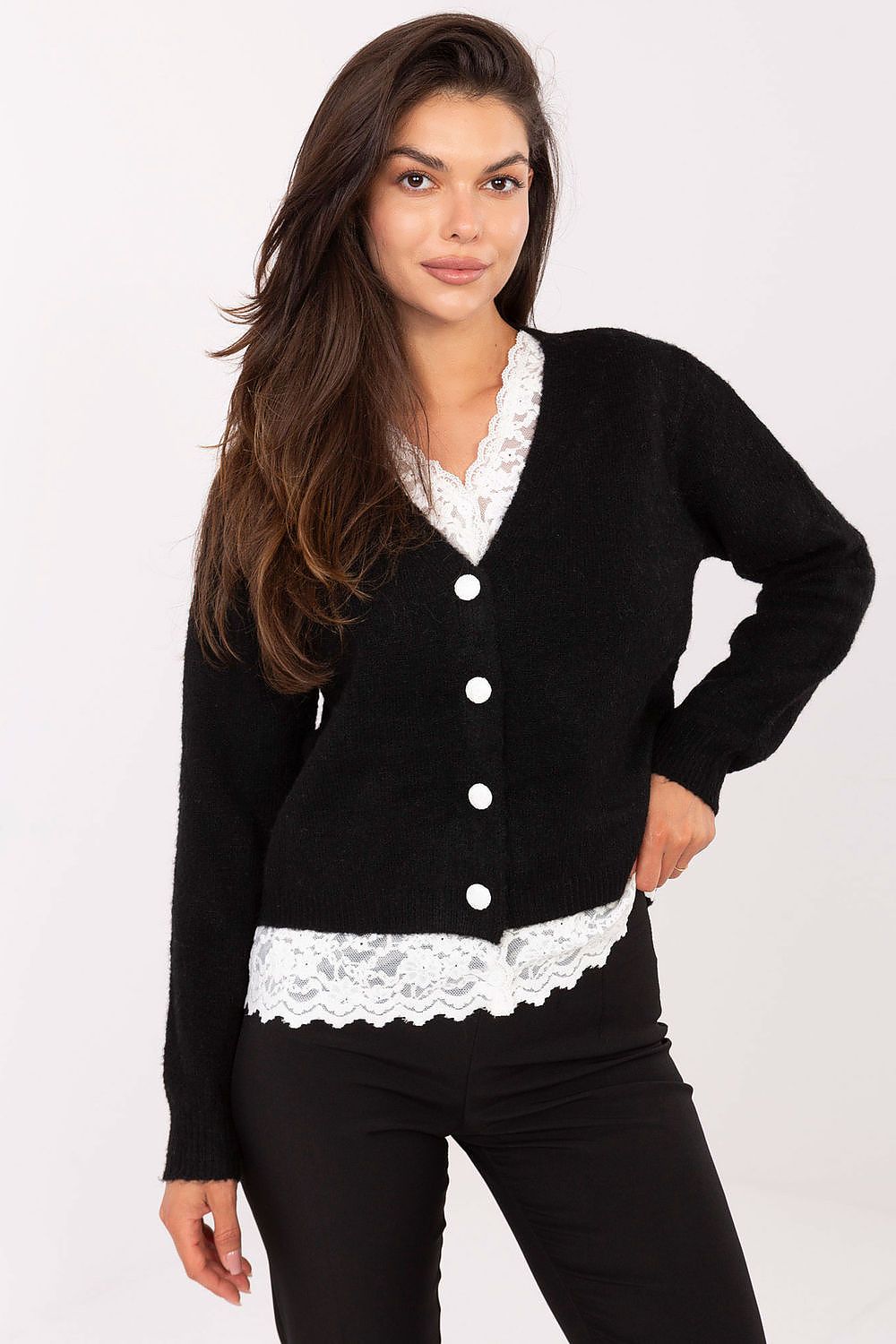  Cardigan model 218333 Factory Price 