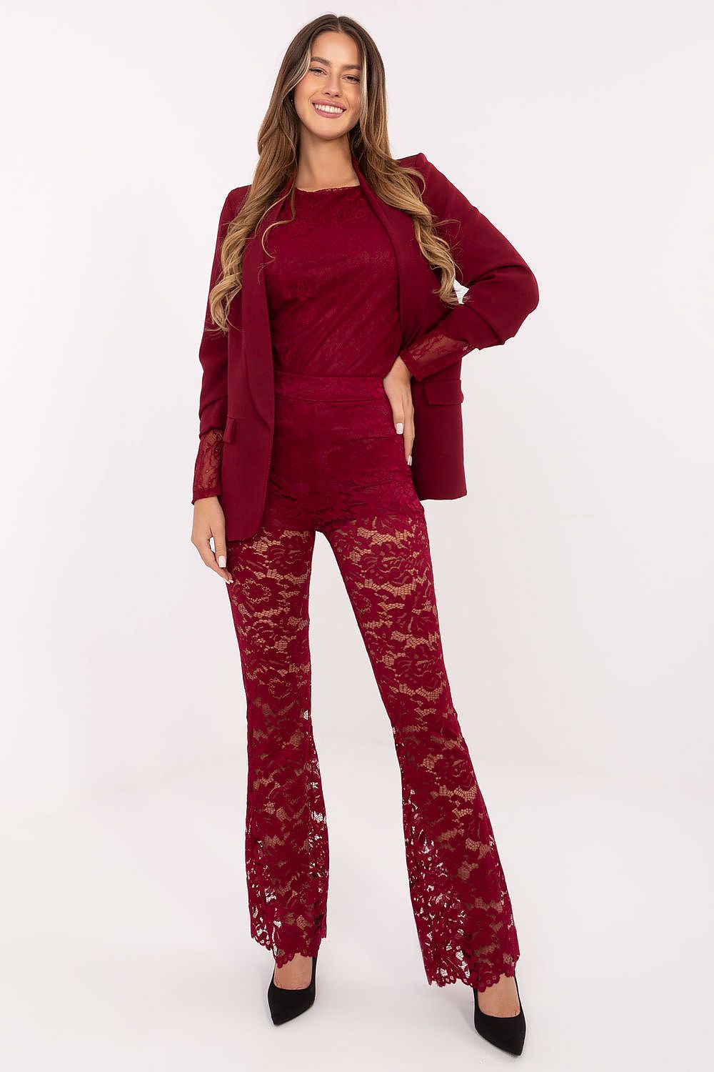  Lace pants model 220327 Italy Moda 