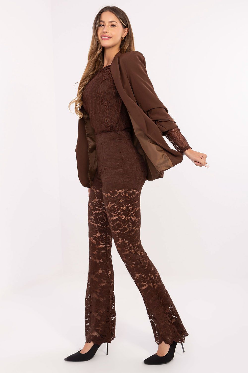  Lace pants model 220329 Italy Moda 