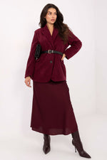 Enknappskåpe Rue Paris for kvinner fra MS StyleHaven, i fargen brun, størrelse one-size-fits-all ermer