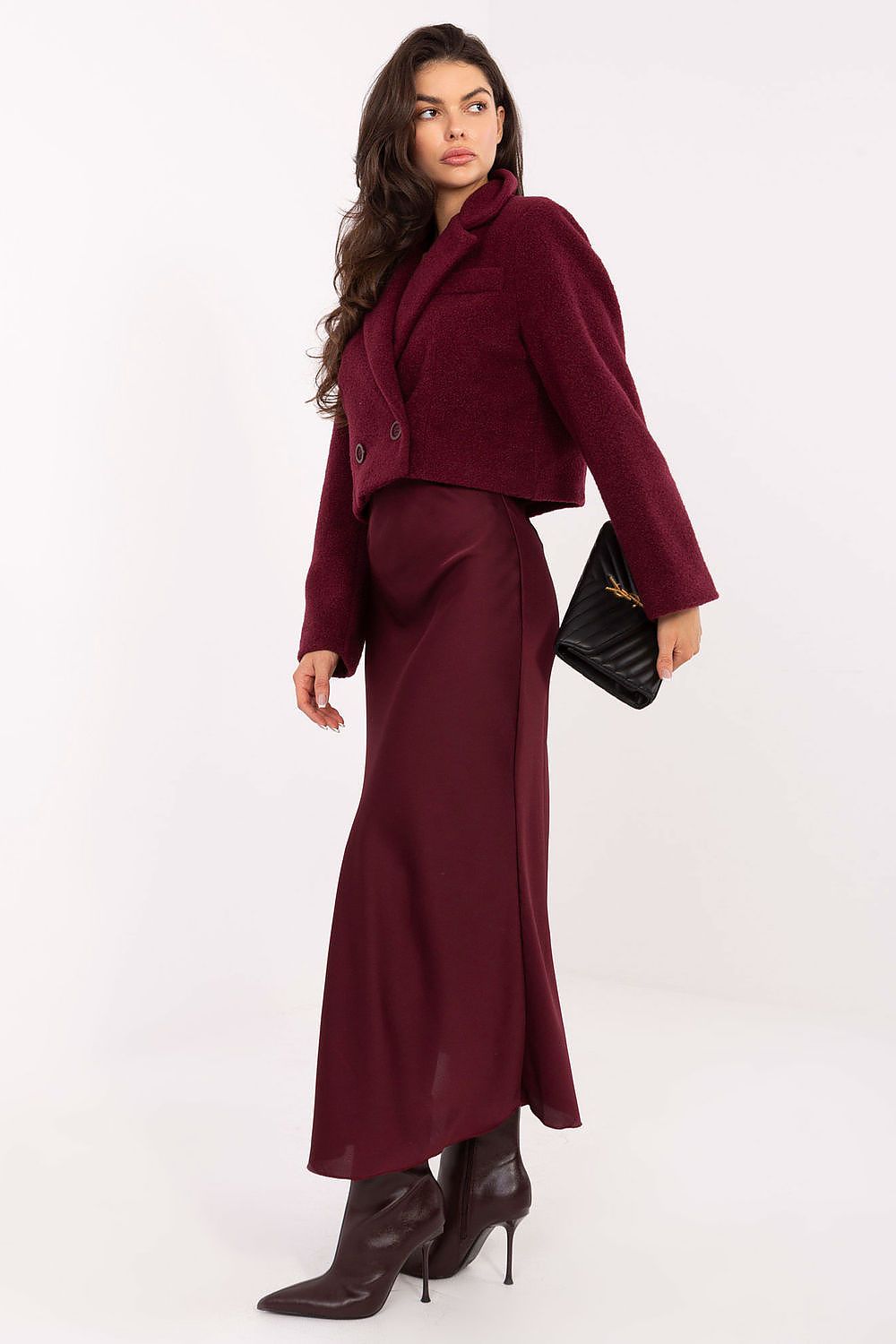 Kåpe Rue Paris til dame fra MS StyleHaven, i fargen rød, størrelse L/XL på ermene