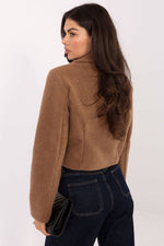 Kåpe Rue Paris til dame fra MS StyleHaven, i farge brun 3, størrelse L/XL ermer