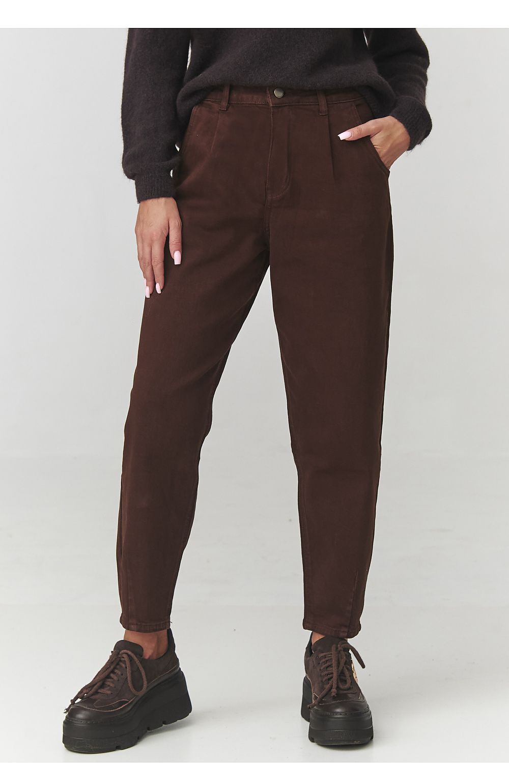  Jeans model 220784 Makadamia 
