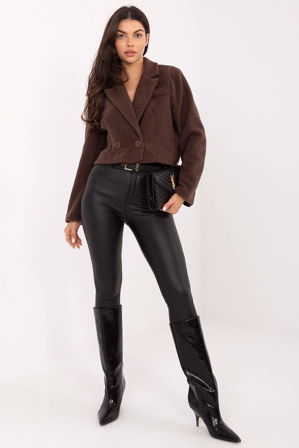 Kåpe Rue Paris til dame fra MS StyleHaven, i farge brun 3, størrelse L/XL ermer