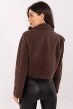 Kåpe Rue Paris til dame fra MS StyleHaven, i farge brun 3, størrelse L/XL ermer