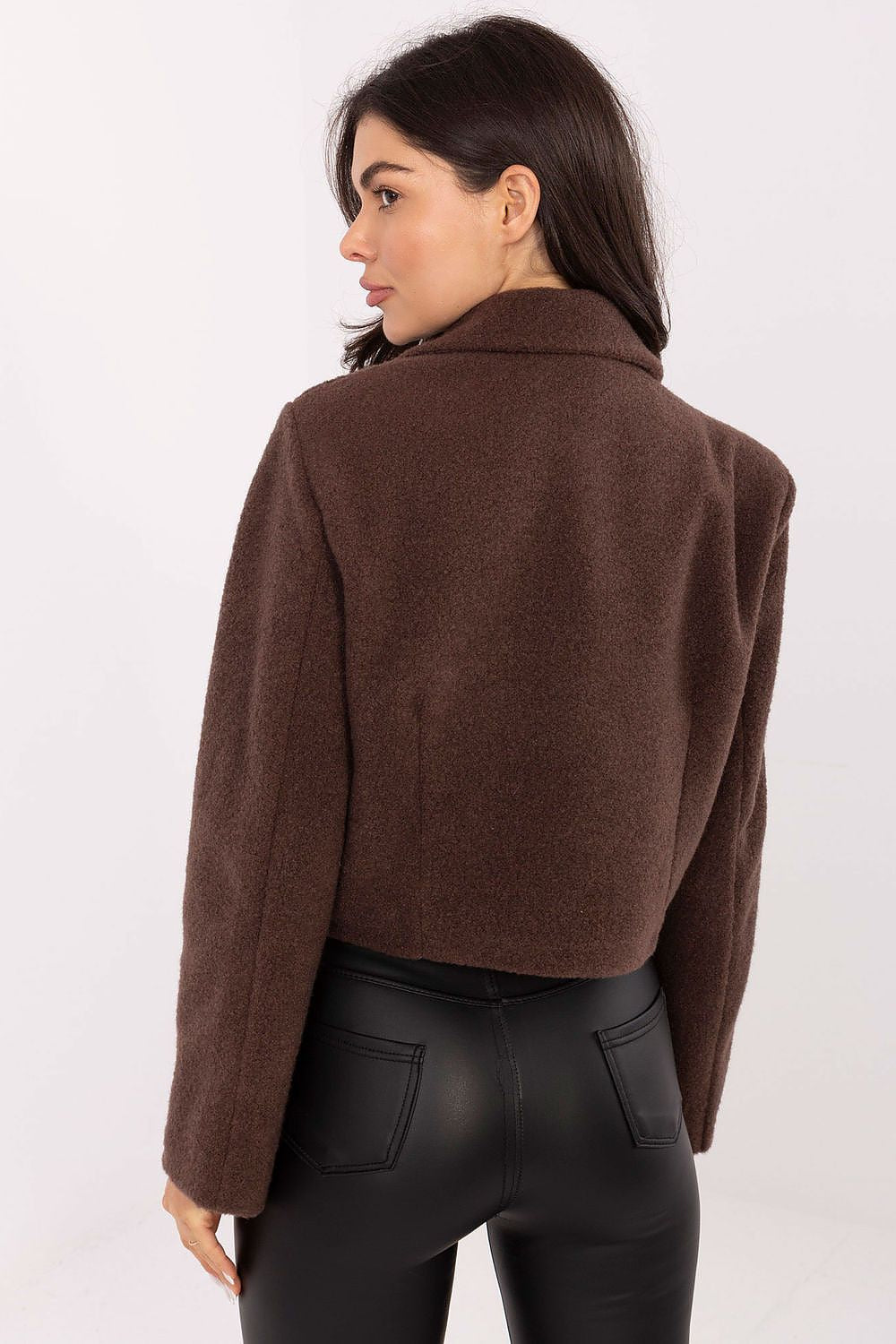 Kåpe Rue Paris til dame fra MS StyleHaven, i farge brun 3, størrelse L/XL ermer