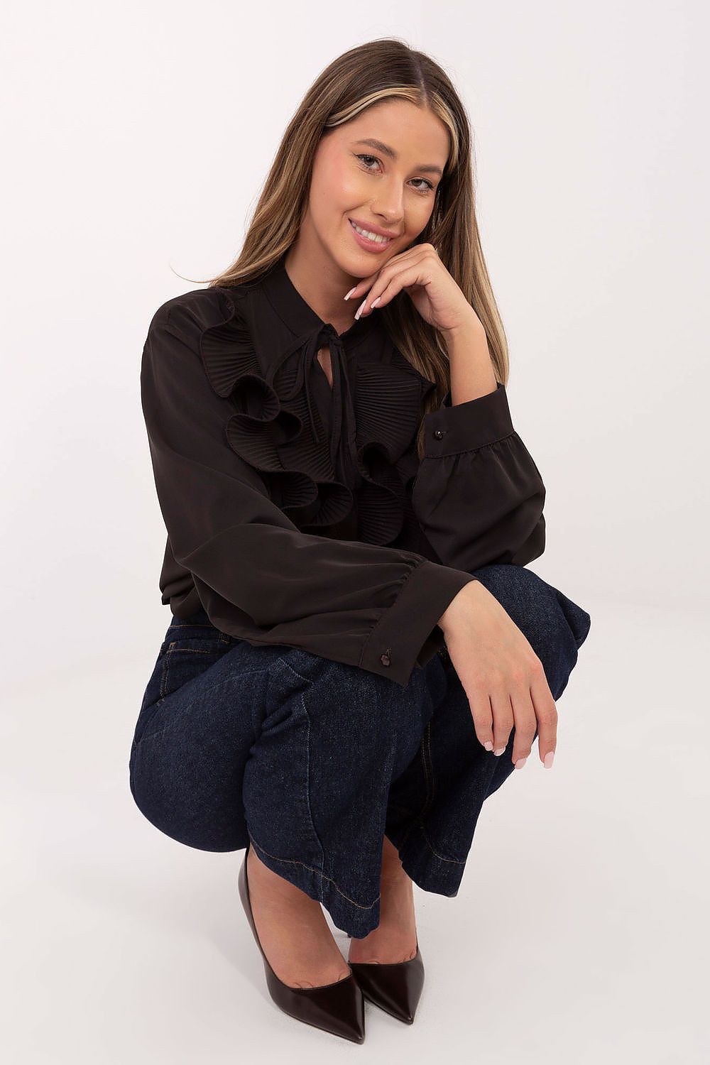  Long sleeve shirt model 222121 Factory Price 