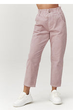 corduroy trousers model 223241 Makadamia 