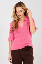  Short sleeve sweater model 224868 Italy Moda 