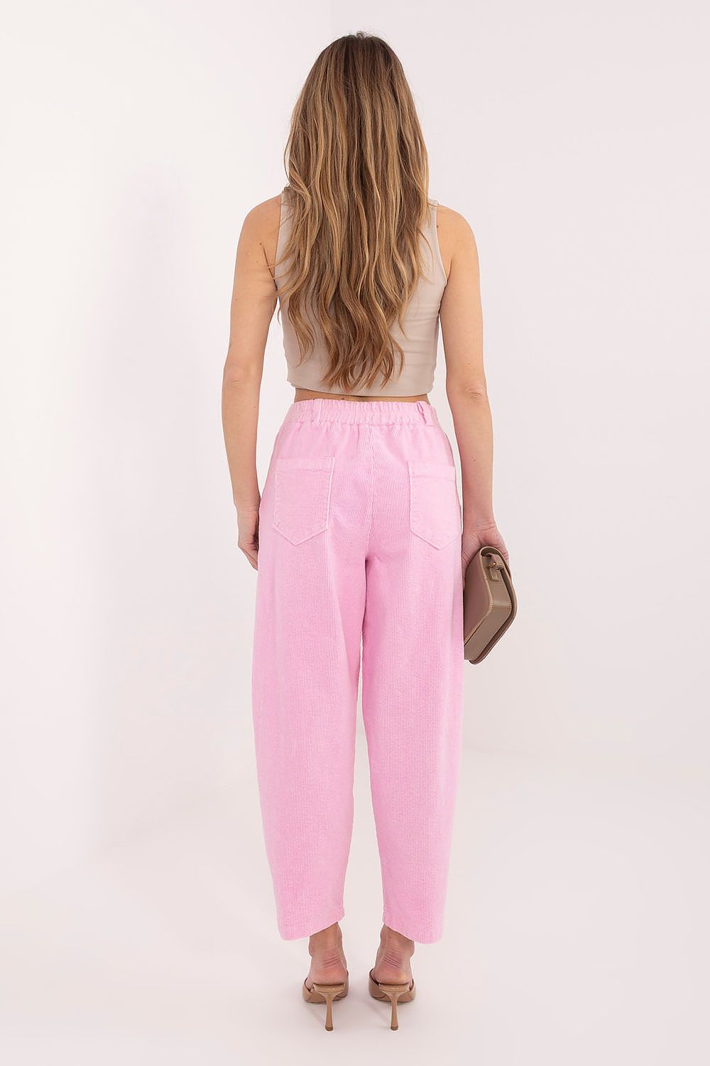  corduroy trousers model 224999 Rue Paris 
