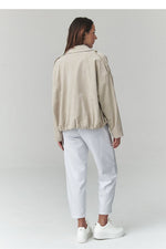  Corduroy jacket model 225692 Makadamia 