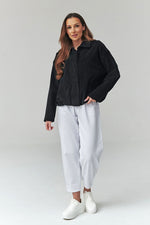  Corduroy jacket model 225693 Makadamia 