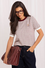 Short sleeve sweater model 230143 Italy Moda 
