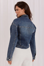  Denim jacket model 230177 Italy Moda 