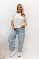  Plus size T-shirt model 230455 Relevance 