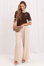  Short sleeve sweater model 230899 Italy Moda 