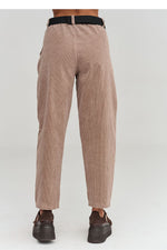  corduroy trousers model 232015 Makadamia 