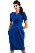 Dagkjole Moe til dame fra MS StyleHaven, laget av polyester; Viskose, farge Rosa, størrelse M, med short ermer, perfekt til casual; dress