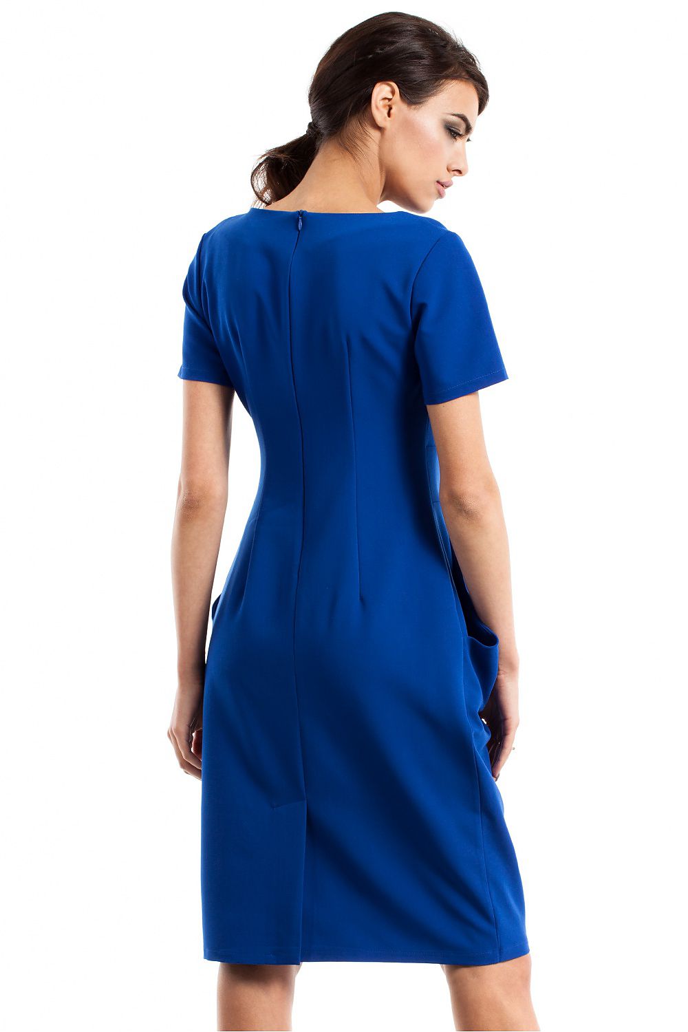 Dagkjole Moe til dame fra MS StyleHaven, laget av polyester; Viskose, farge Rosa, størrelse XL, med short ermer, perfekt til casual; dress