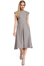 Dagkjole Moe til dame fra MS StyleHaven, laget av polyester; Viskose, farge Rosa, størrelse L, med short ermer, perfekt til casual; dress