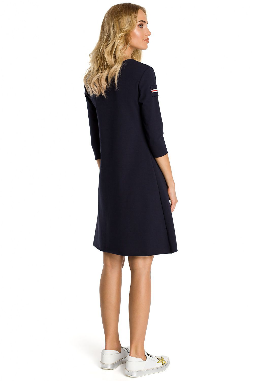 Dagkjole Moe til dame fra MS StyleHaven, laget av Bomull, farge Rød, størrelse XXXL, med 45720 ermer, perfekt til casual; dress