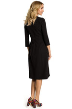 Stretch Dagkjole Moe til dame fra MS StyleHaven, laget av polyester; Viskose, farge Rød, størrelse L, med 45720 ermer, perfekt til casual; dress