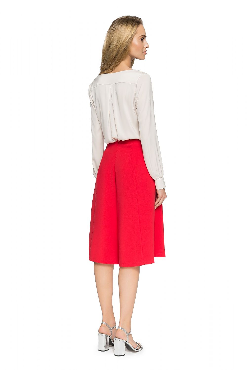 Bluse Stylove til dame fra MS StyleHaven, laget av polyester; Elastan-1, farge Svart, størrelse XL, med long ermer, perfekt til dress