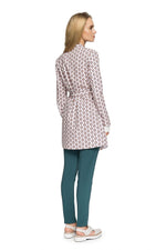 Kåpe Stylove til dame fra MS StyleHaven, laget av polyester; Viskose, farge Rosa, størrelse M, med long ermer, perfekt til dress