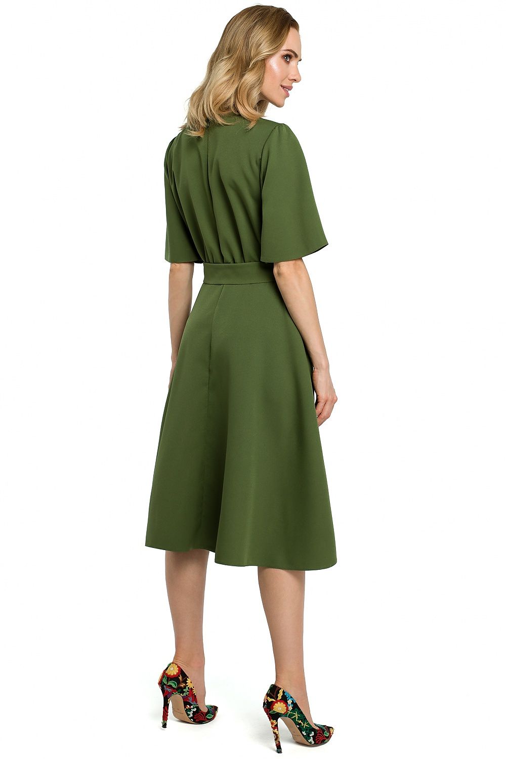 Lett Dagkjole Moe til dame fra MS StyleHaven, laget av polyester, farge Rosa, størrelse s, med 45720 ermer, perfekt til casual; dress
